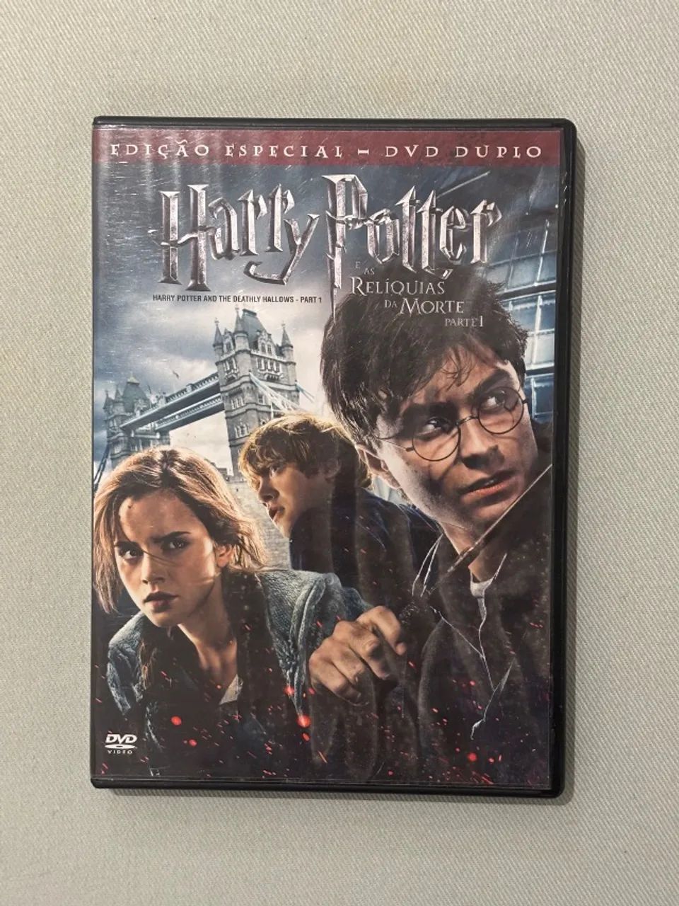 Harry Potter Relíquias da Morte PARTE 1 - DVD DUPLO