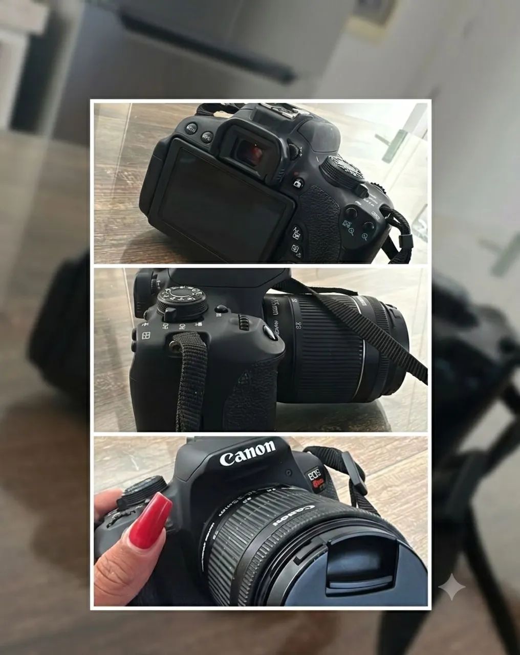 Camera profissional Canon nova - Foto 3