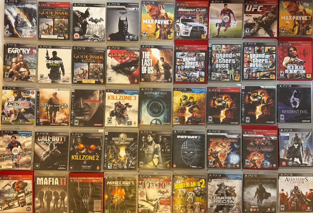 ☆PS3旧作各種ソフト☆ Jogos Originais de Ps3 - Jogos de Vídeo Game - Centro Histórico