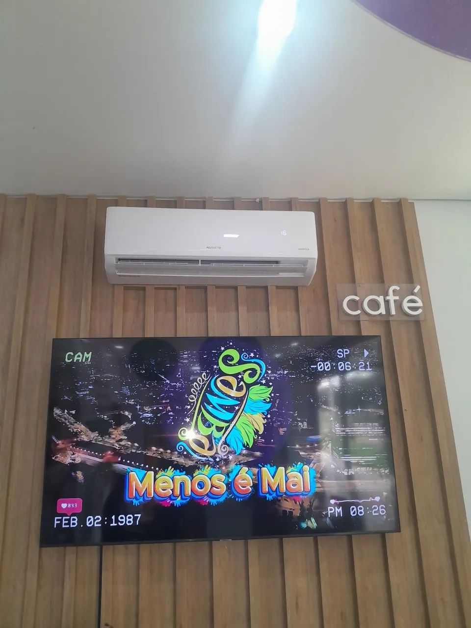 Ar condicionado 9.000 BTU's Elgin Wi-Fi instalado  - Foto 6