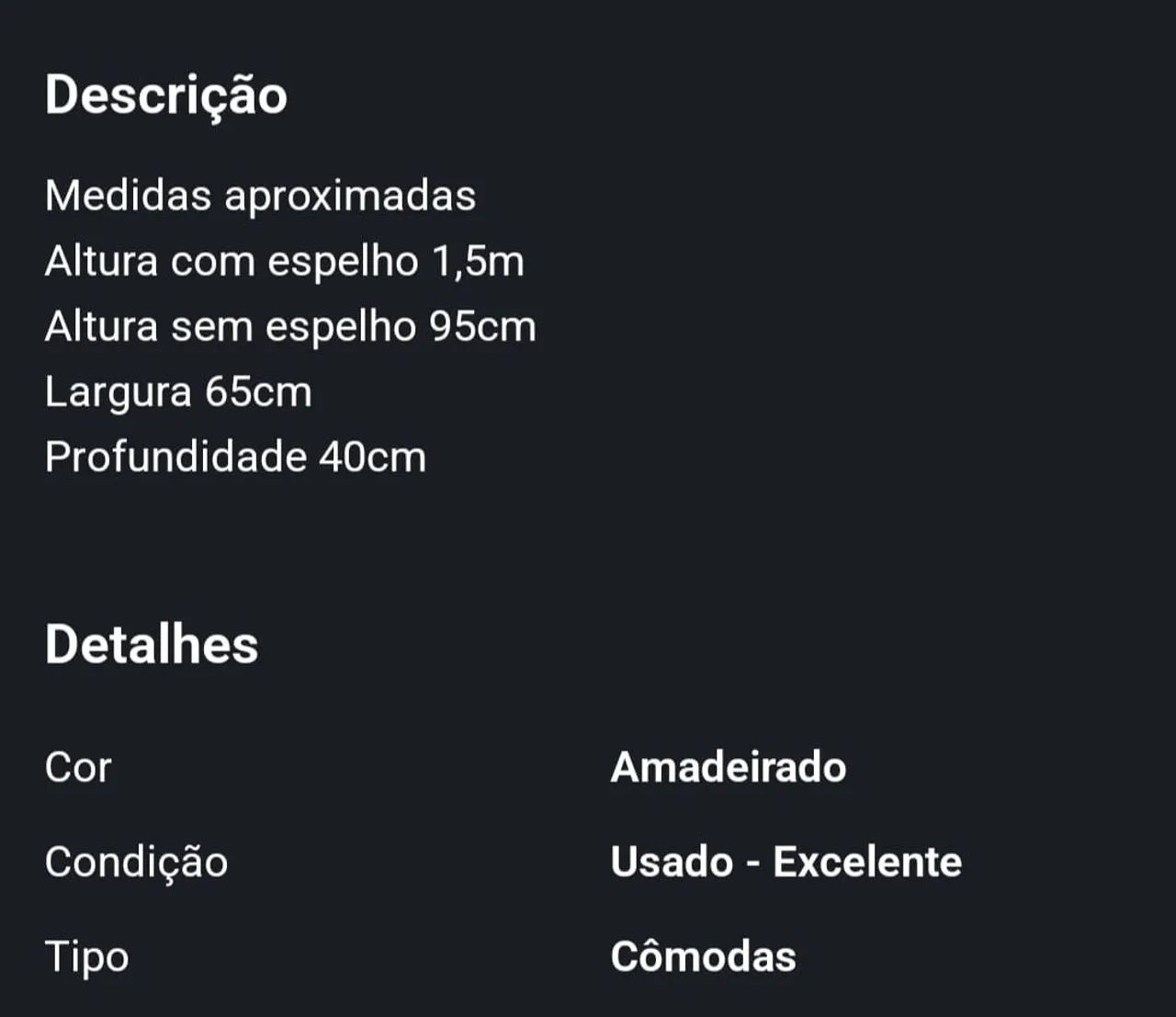 Cômoda com espelho linda  - Foto 2