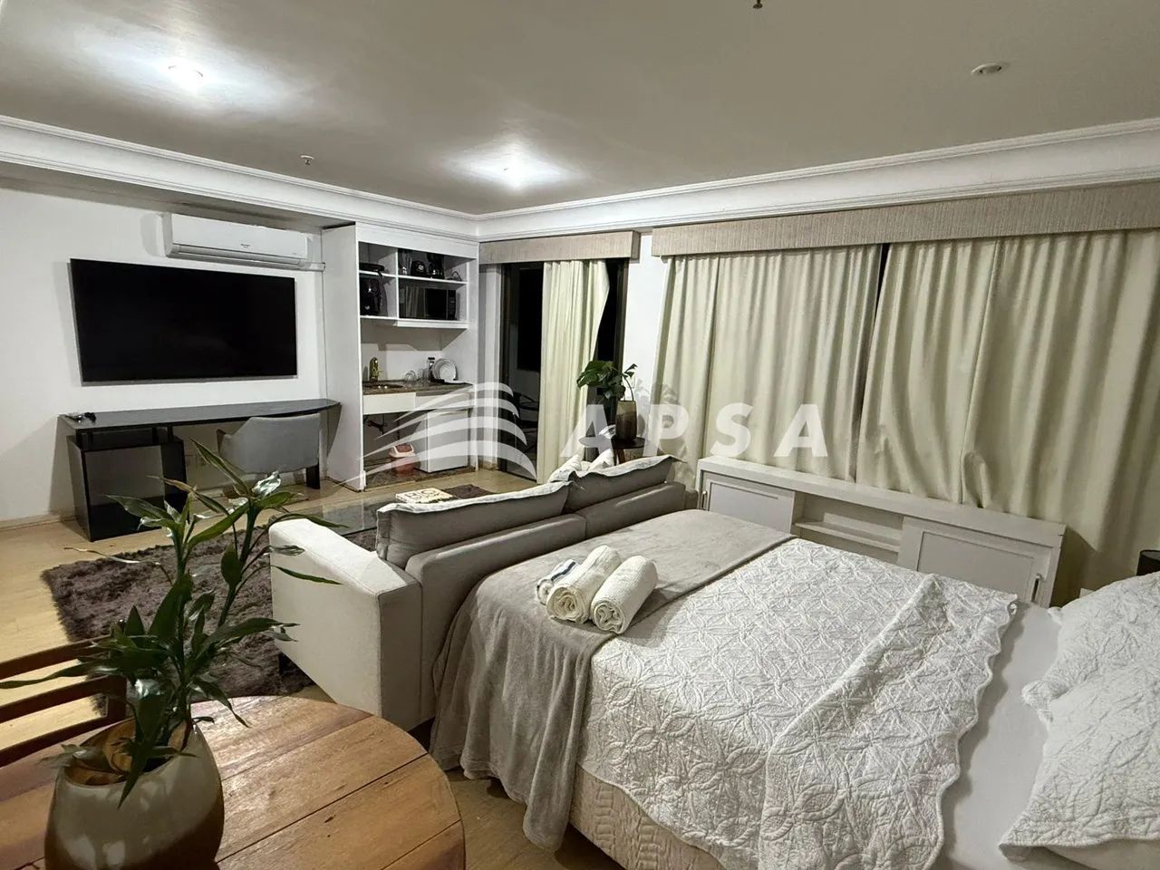 LINDO FLAT DE 35M² NO MEDITERRÂNEO BARRA, PERFEITO PARA QUEM BUSCA PRATICIDADE E CONFORTO. - Foto 3