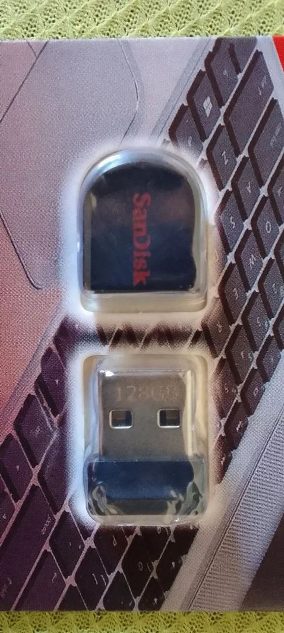 Pen Drive SanDisk 128GB - Cruzer Fit - Foto 2