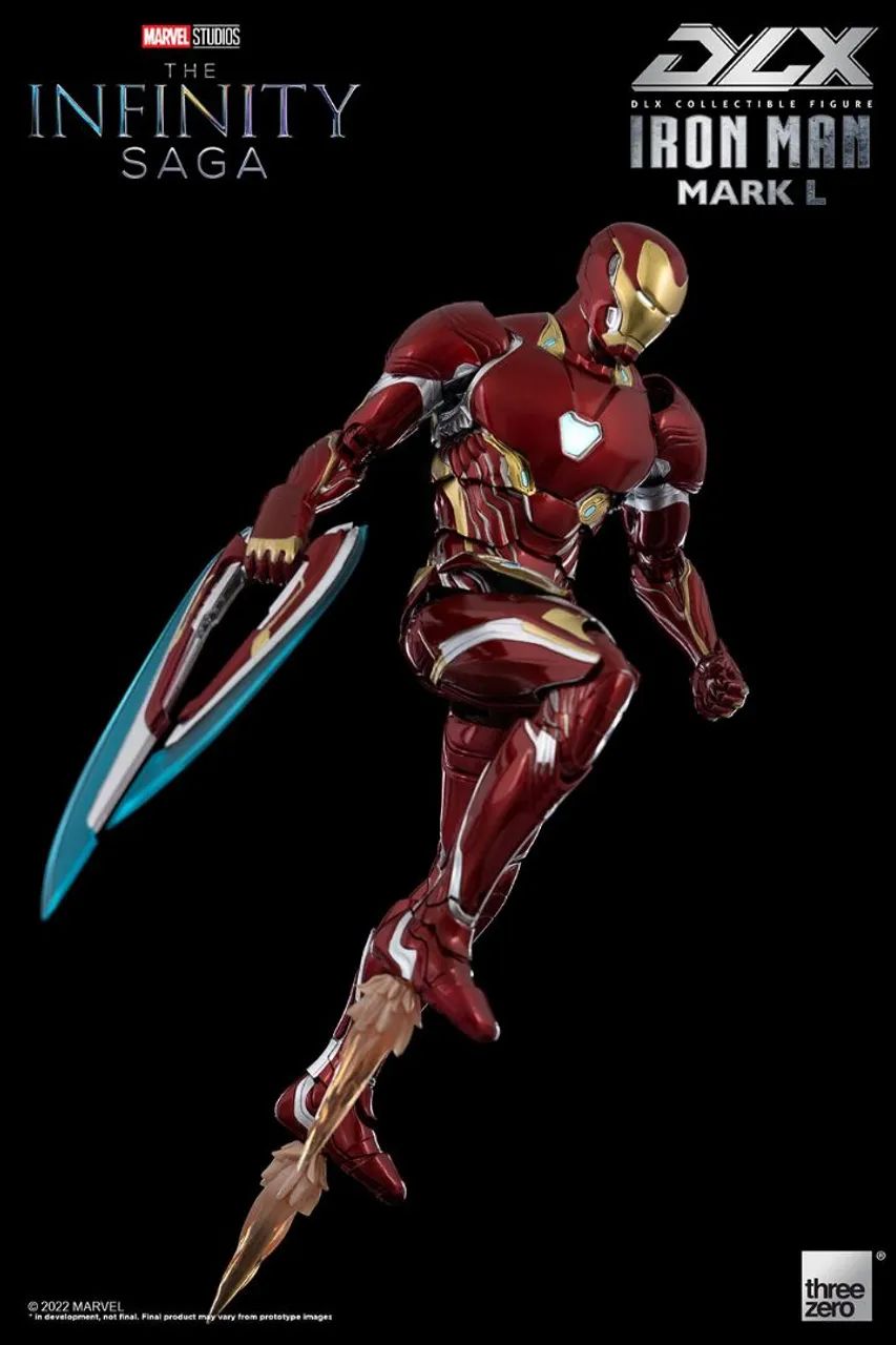 Threezero Dlx Iron Man Mark 50 Marvel Infinity Saga - Foto 2