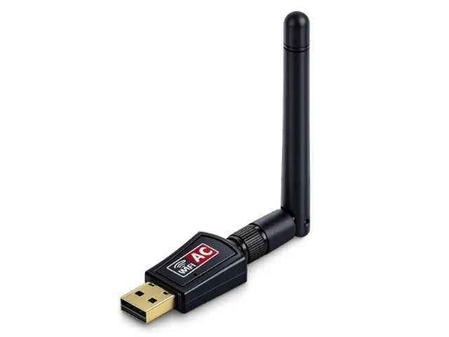 Antena Usb Wifi Adaptador Receptor Wireless para Pc e Notebook