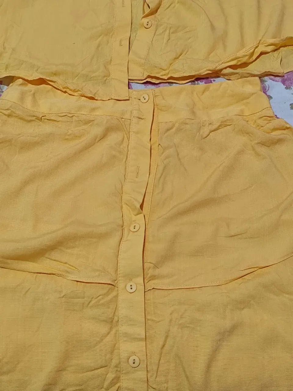 Conjunto Deiss Amarelo M - Foto 5
