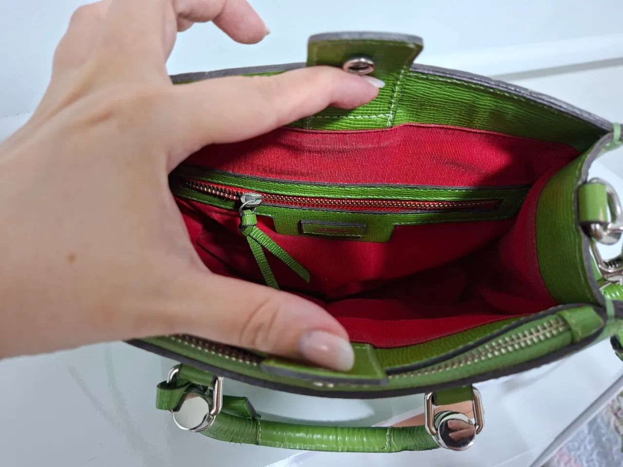 Bolsa Lorena verde Schutz  - Foto 5