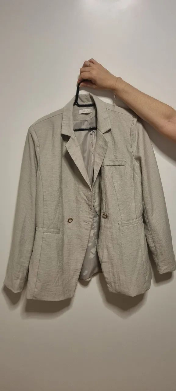 Blazer Marfim A&DD Feminino
