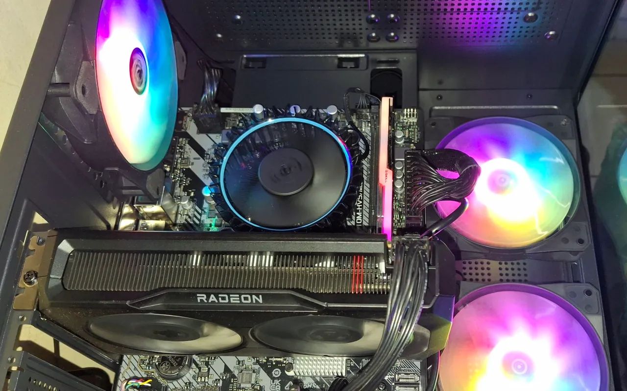 Pc Gamer i5 12400f/ RX 7600 - Foto 4