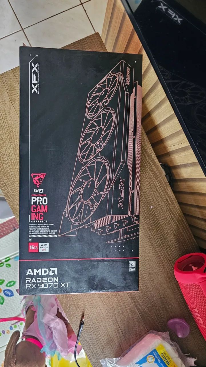Rx 9070 xt swift xfx branca  - Foto 5