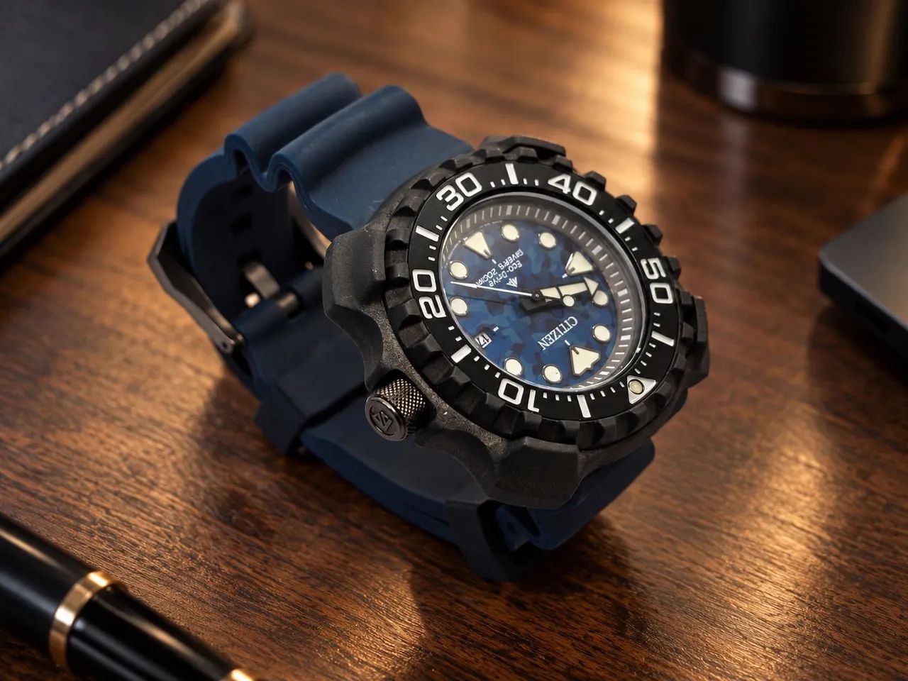 CITIZEN PROMASTER ECO-DRIVE - NOVO - Acessórios - Centro, Diadema