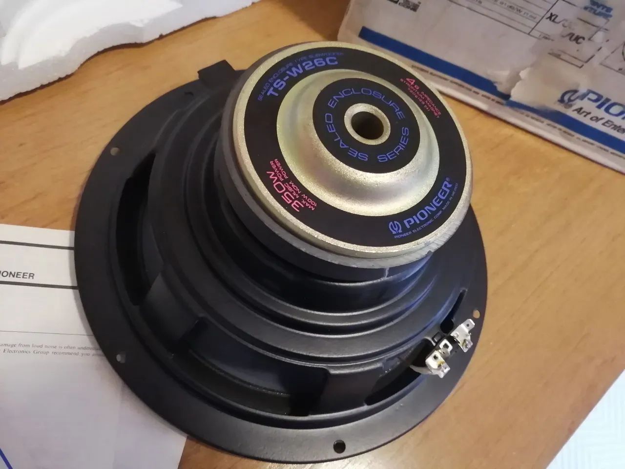 Subwoofer Pioneer 10" TSW26C Zero, na Caixa!  - Foto 3