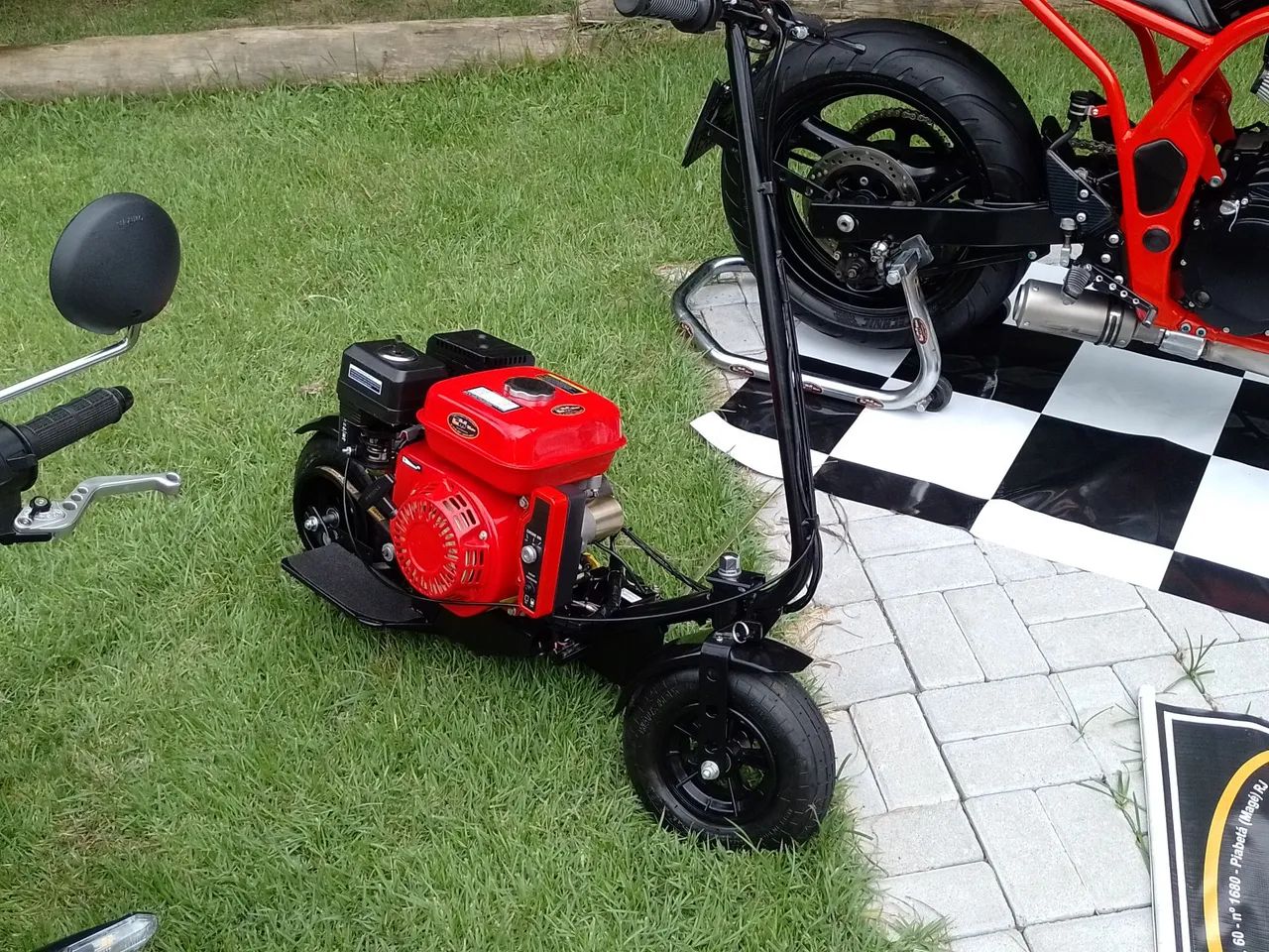 VENDO WALKEMACHINE 210CC PARTIDA ELÉTRICA  - Foto 2