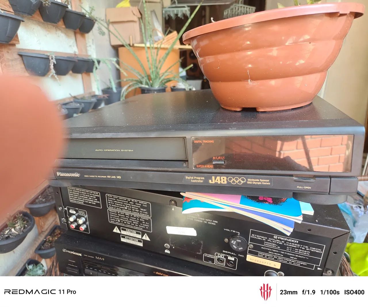 Vídeo cassete Panasonic 