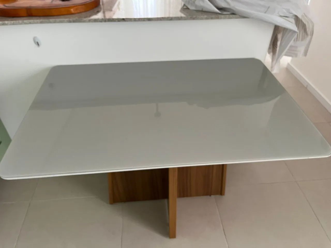 Mesa Tampo de vidro  - Foto 2