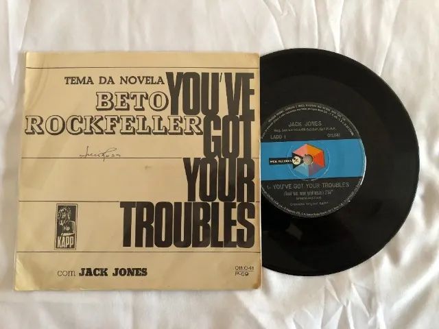 Jack Jones: You've Got Your Troubles (1969) Vinil Compacto