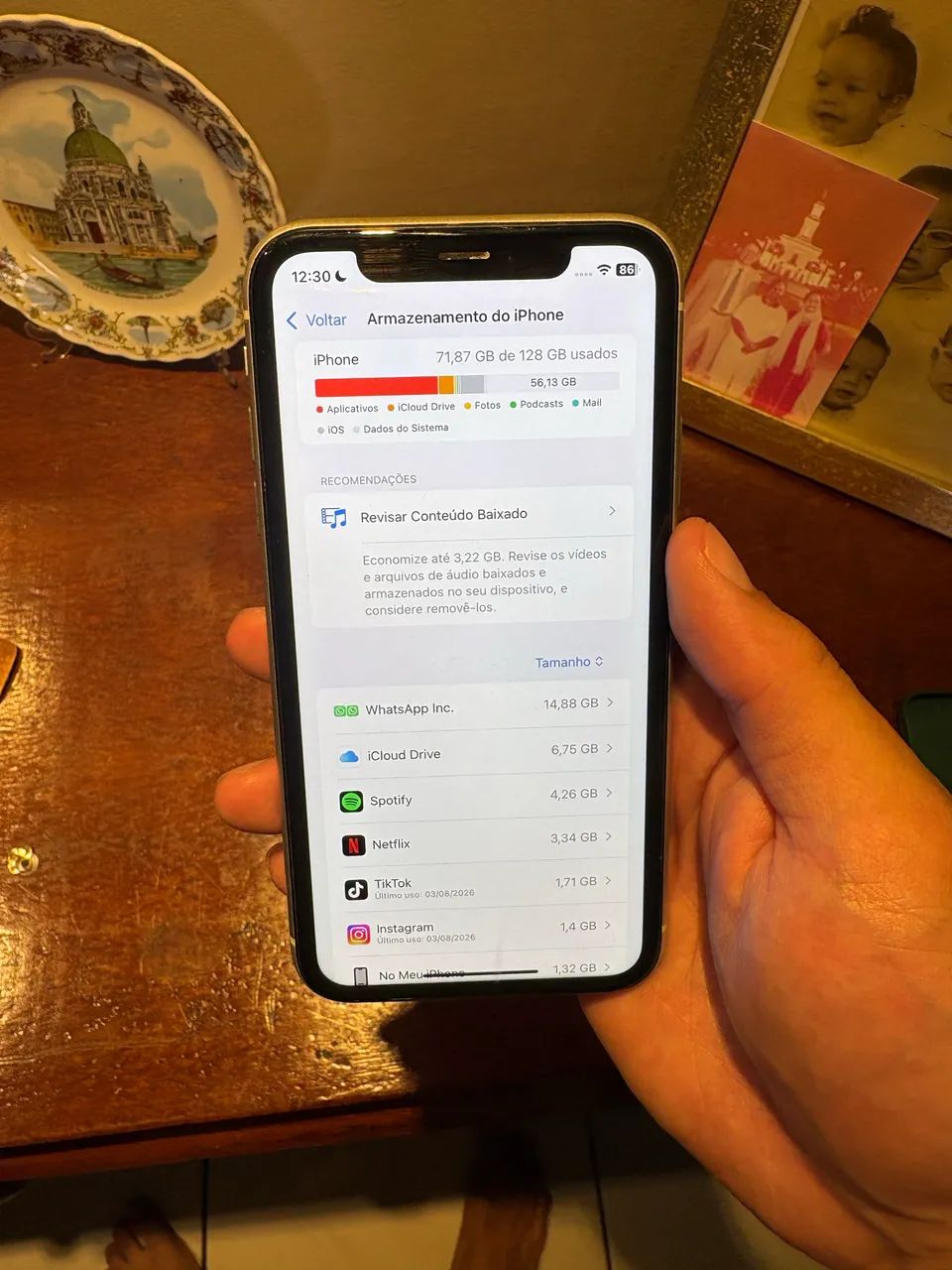 iPhone XR 128gb branco - Foto 3