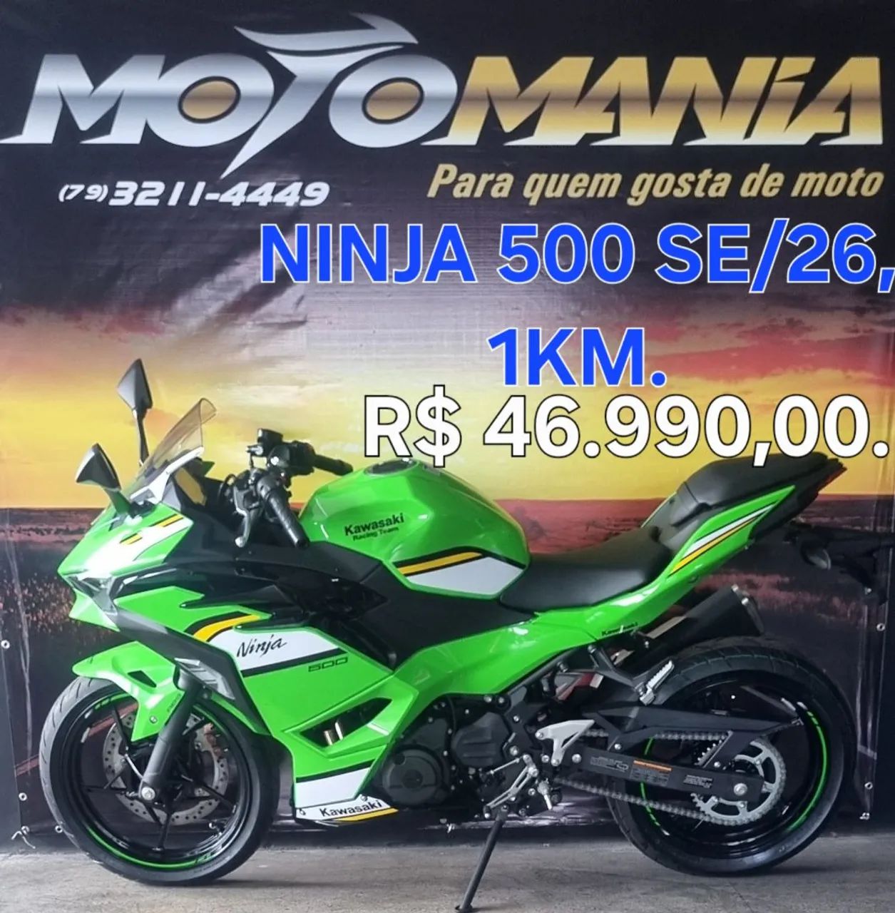NINJA 500 SE/26..1 KM.