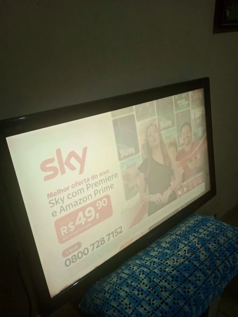 TV 43 POLEGADAS LED NÃO PRECISA DE CONVERSOR FUNCIONANDO PERFEITAMENTE LER DESCRIÇÕES TODA