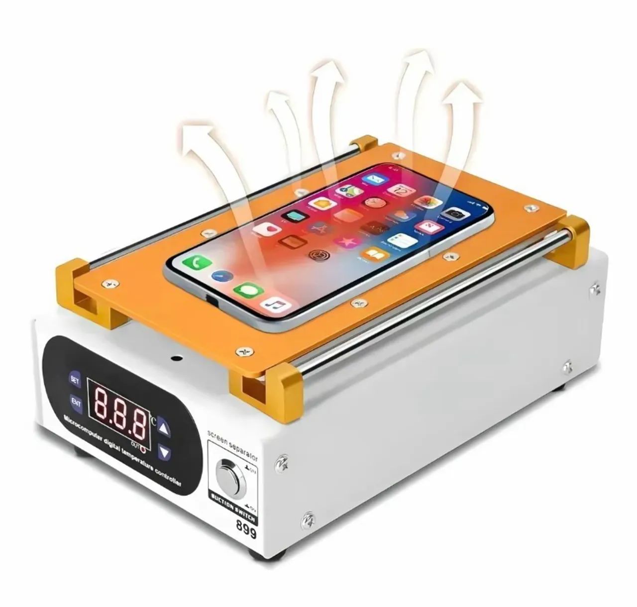 Separadora LCD touch profissional bicolor - Foto 2
