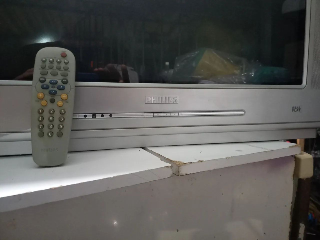 Tv de tubo Philips, imagem não quer abrir.  - Foto 2