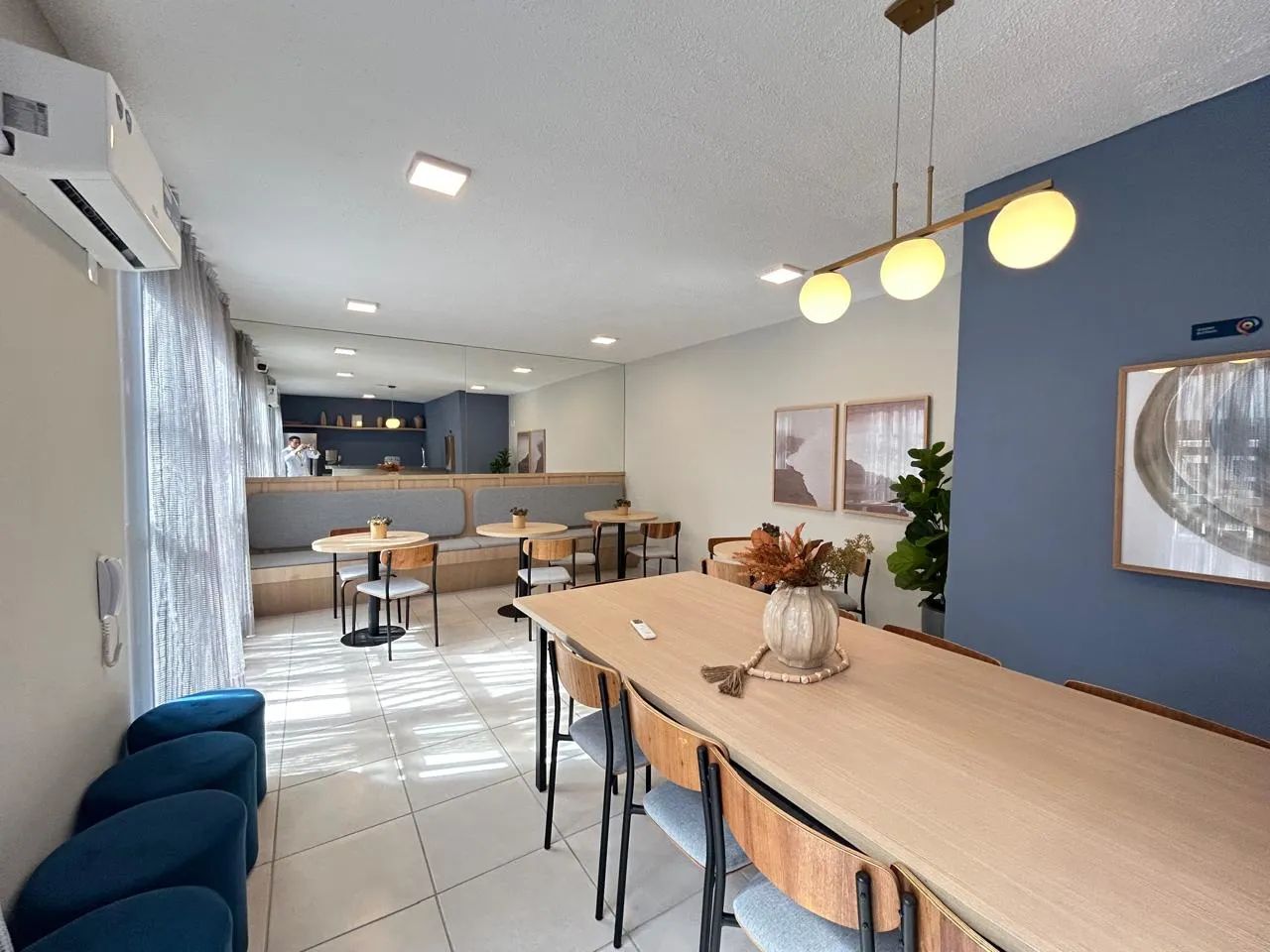 Apartamento com 37,43m², varanda, sala de estar e jantar integrada, 2 quartos, Wc social,  - Foto 3