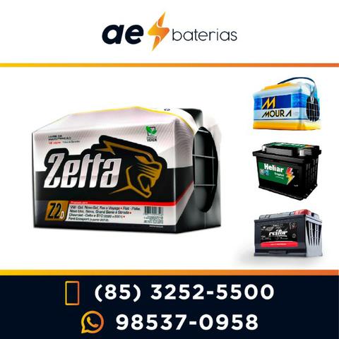 Promoção Na Moura, Heliar e Zetta 60Ah