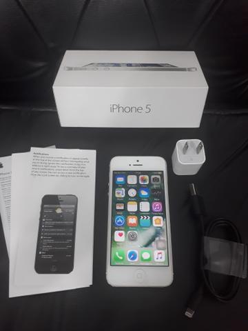 Celular IPhone 5 Branco 16GB Completo Aceito Trocas - Foto 2
