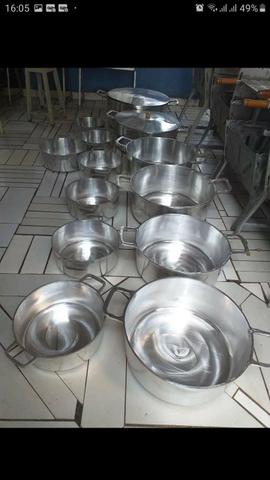 Panelas de alumínio batido a partir de 130 reais - Foto 4