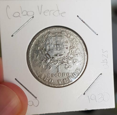 Moeda Cabo Verde 1930 Rara