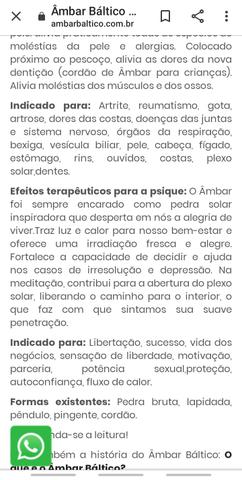 Colar de Âmbar para bebê, crianças - Foto 5