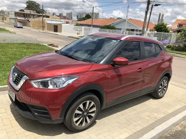 Kicks 2018 1.6 modelo S Flex Vermelho primeiro dono - Foto 6