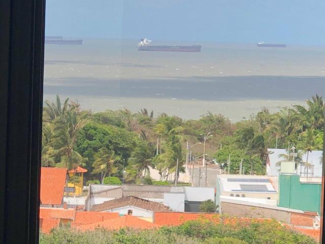 Alugo apartamento de 1 quarto, vista mar, - Foto 2