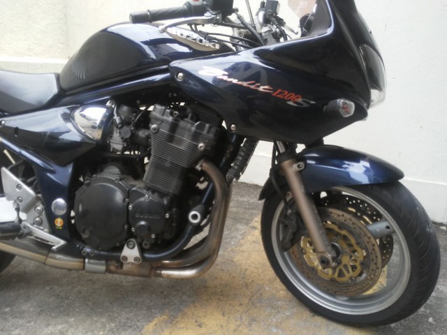 SUZUKI BANDIT 1200 S ANO 2005 PLACA MERCOSUL