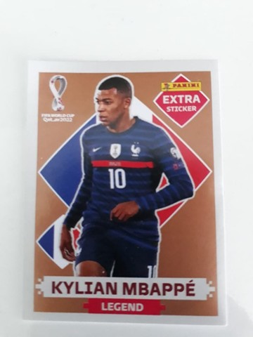 Figurrinha mbappé legend bronze