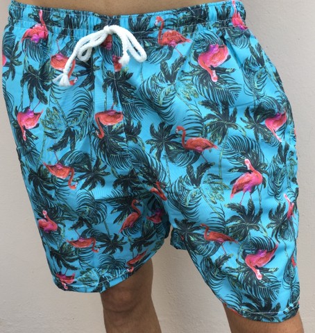 Bermuda tectel masculina, short moda praia - Foto 2