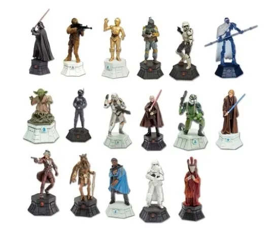 STAR WARS- COLECIONÁVEL: set original completo de xadrez ( Aceito ofertas)