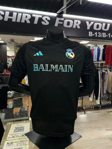 Camiseta Real Madrid edición BALMAIN versión fan 2023/2024
