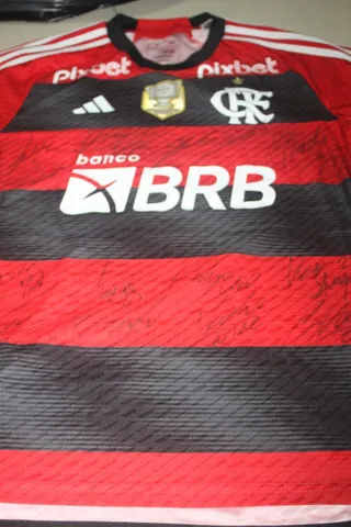 Camisa Nacional (Uru) autografada elenco