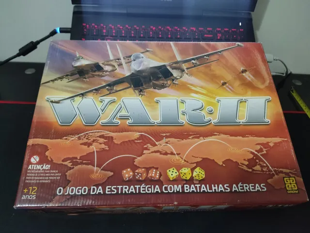 Jogo War II Tabuleiro O Jogo da Estratégia com Batalhas Aéreas