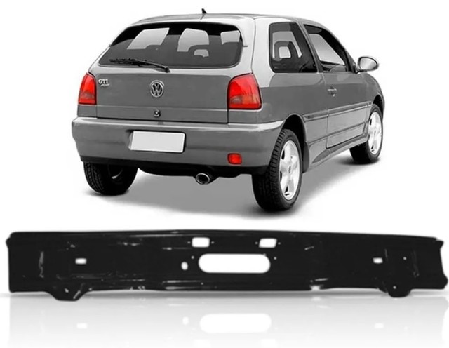 Longarina Travessa viga Alma Parachoque Traseiro VW Gol G2 / G3 / G4