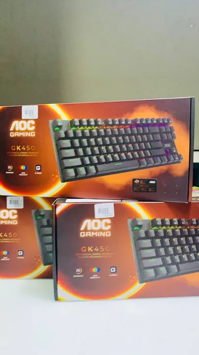 Teclado Mecanico AOC GK450 - SWITCH RED