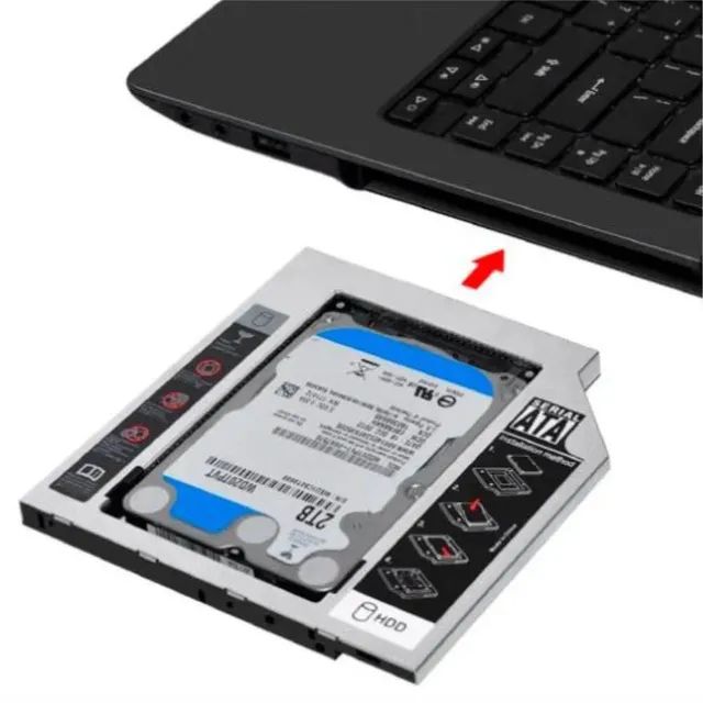 Gaveta Adaptador Caddy Para Ssd case Hd 12.7mm - Foto 3