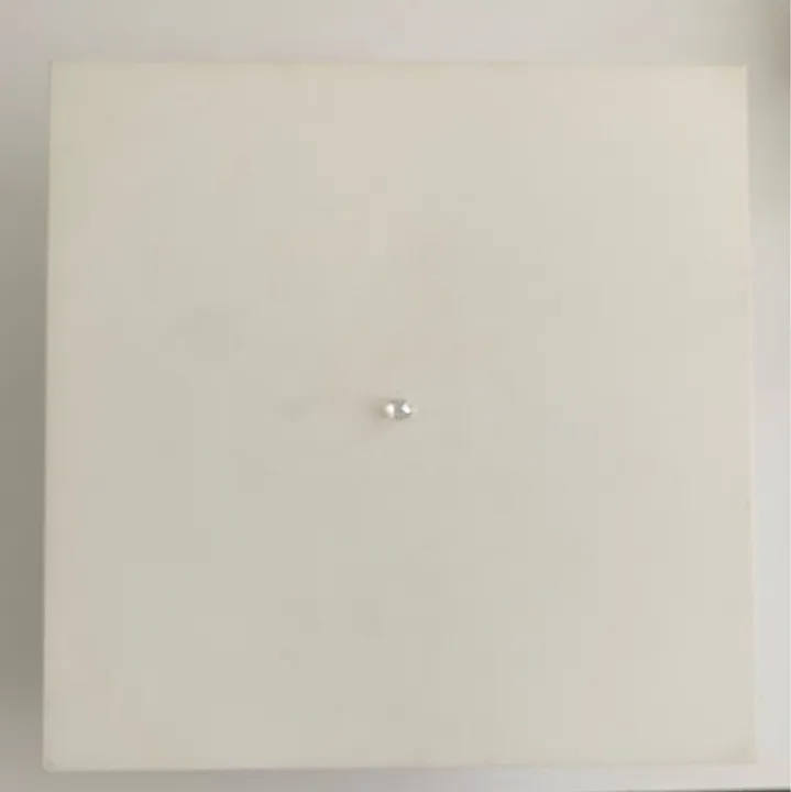 Lustre moderno quadrado branco