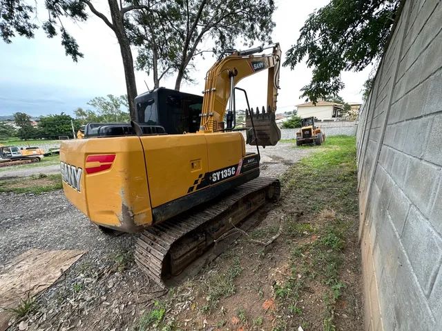 Escavadeira Sany SY135C 2021 Impecável  - Foto 4