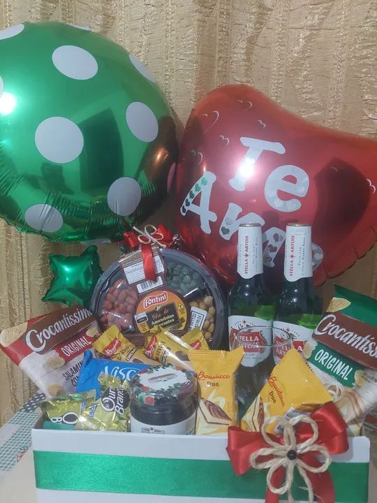 Cesta de presente personalizadas 