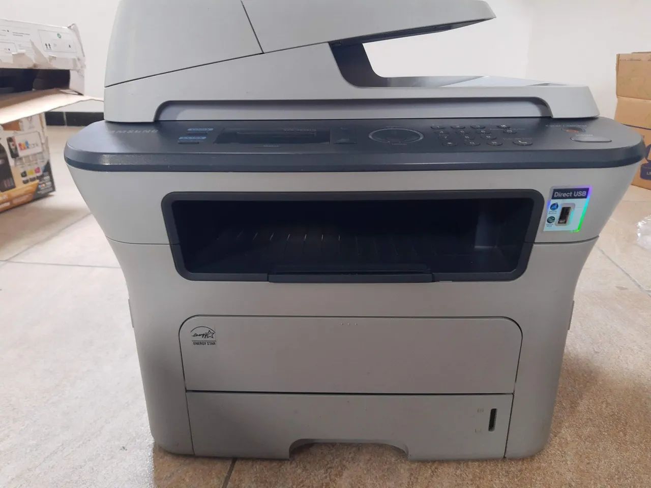 Impressora  Samsung SCX-4828FN usada - Foto 5