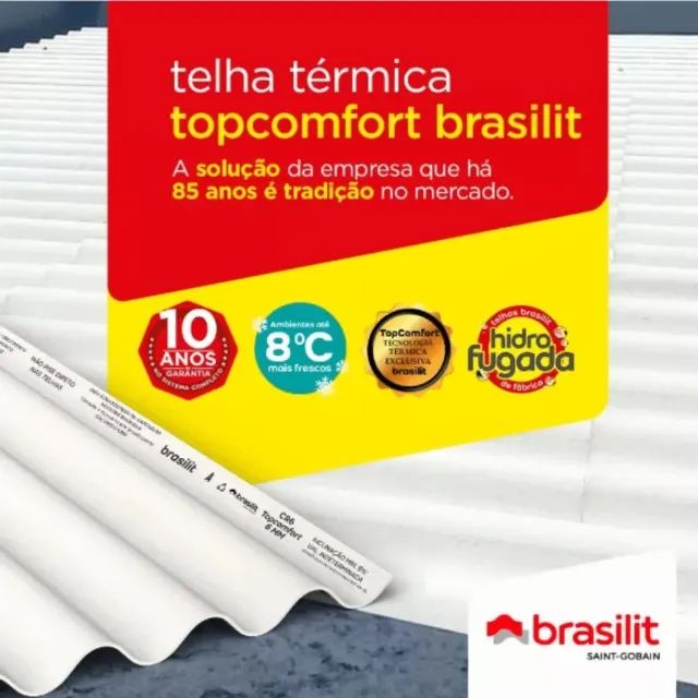 Telha Térmica TopComfort Brasilit - Foto 2