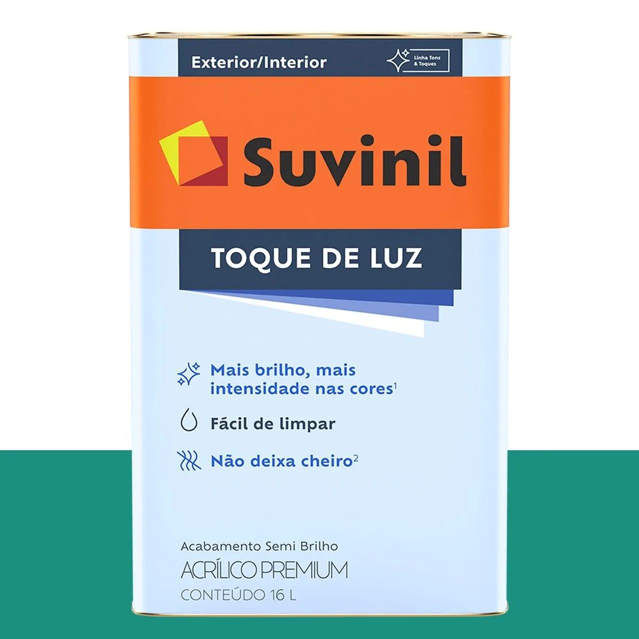 Tinta Acrílica Semi Brilho Suvinil Passeio na Mata 16 L