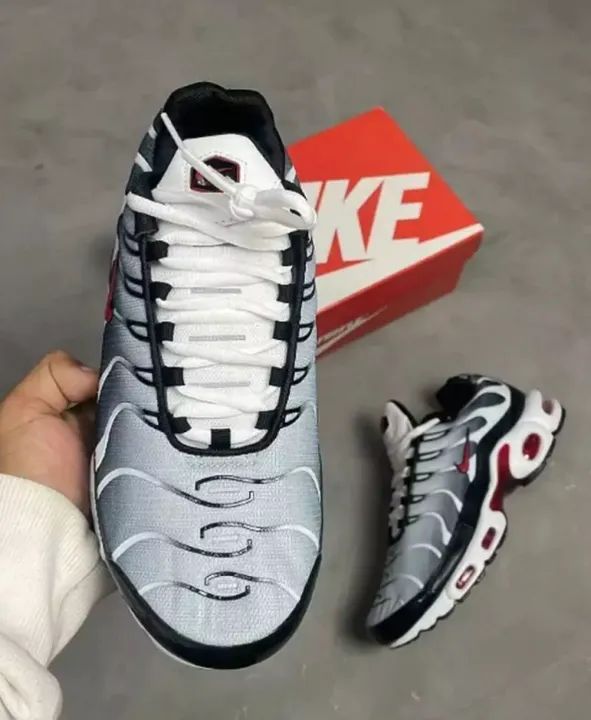 Tênis NIKE AIR MAX TN PLUS CINZA / LINHA PREMIUM (Nº 38 AO 43) - A PRONTA ENTREGA - Foto 2